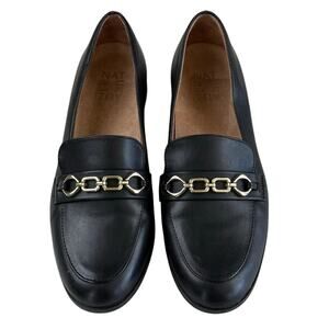 Naturalizer "Mariana" Faux Leather Horse Bit Old Money Loafer Sz 7.5